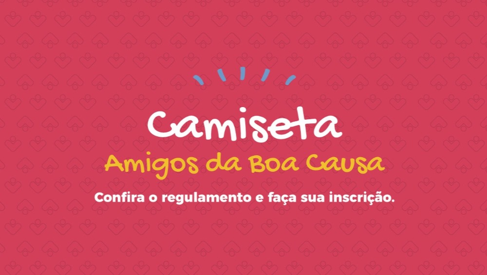 Promoção Camiseta Amis da Boa Causa