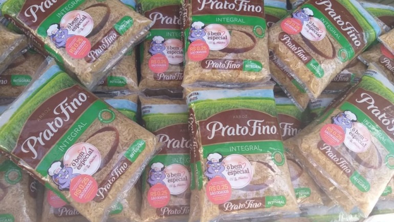 Arroz Prato Fino realiza doação para a Santa Casa